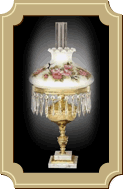 Princess Feather Electric Banquet Table Lamp
