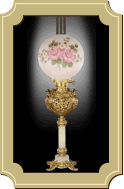Bridal Roses Electric Banquet Table Lamp