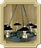Daniel Joseph | Prairie Schooner Lamp, Wagon Wheel Kits 