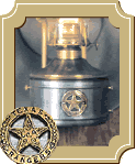 Texas Ranger Badge Add a badge to the lamp your purchase