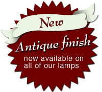 Now available in antique finish